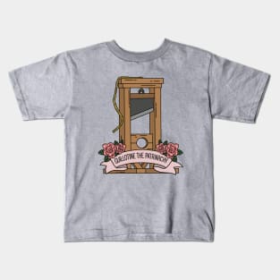 Guillotine the Patriarchy Kids T-Shirt